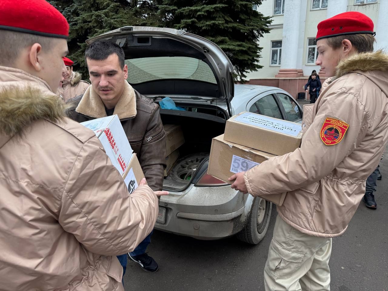 Встреча с военнослужащими.